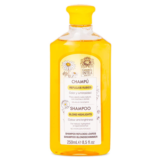 Camomila Intea - Shampoo Profissional para Cabelos - Mechas Douradas - 250 ml