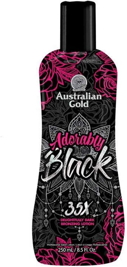Australian Gold compatible - Loção Bronzeadora Adorably Black 250 ml