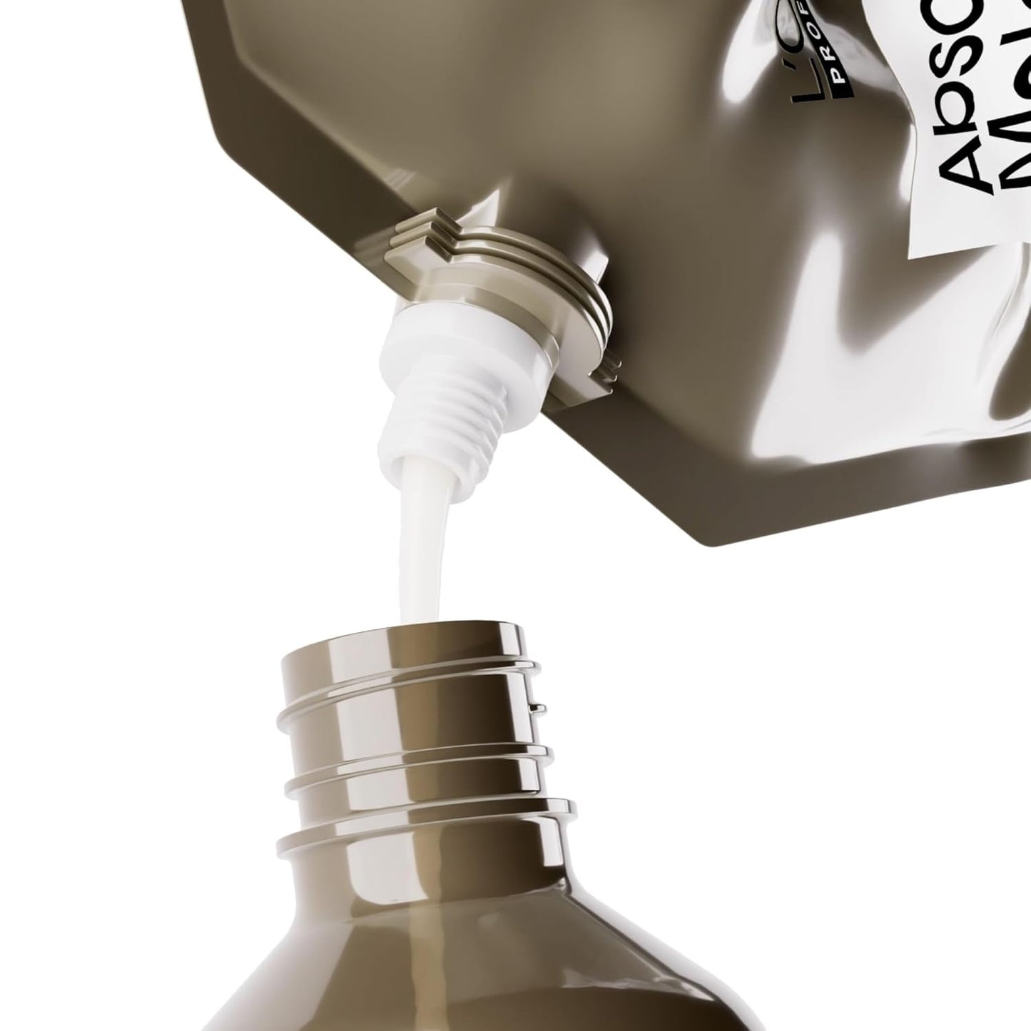 L'Oréal Professionnel, Shampoo Profissional Sem Sulfato, Nutre Profundamente, Repara Danos e Fortalece os Cabelos, para Cabelos Secos e Danificados, Fórmula Patenteada, Absolut Molecular Repair, Refil 500ml