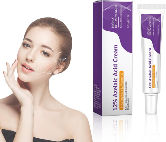 Creme reparador Reduz Acne e Vermelhidão, Hidratante Noturno para um Rosto Radiante, 20g