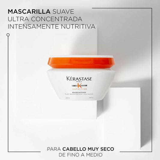 Kérastase Nutritive, Máscara hidratante, Para cabelos muito secos, 200 ml