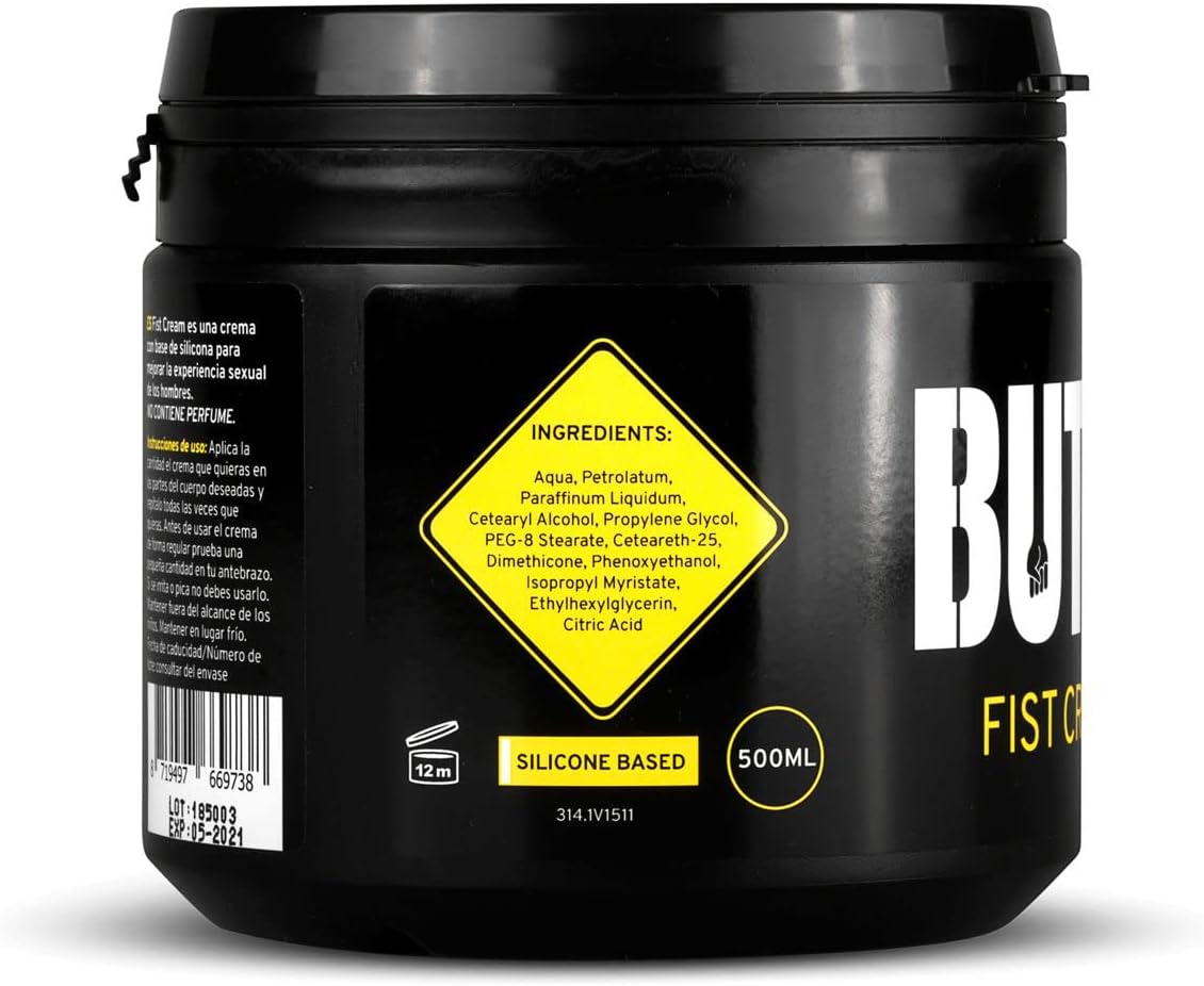 BUTTR Fisting Cream - Lubricante a base de silicone - 500ml