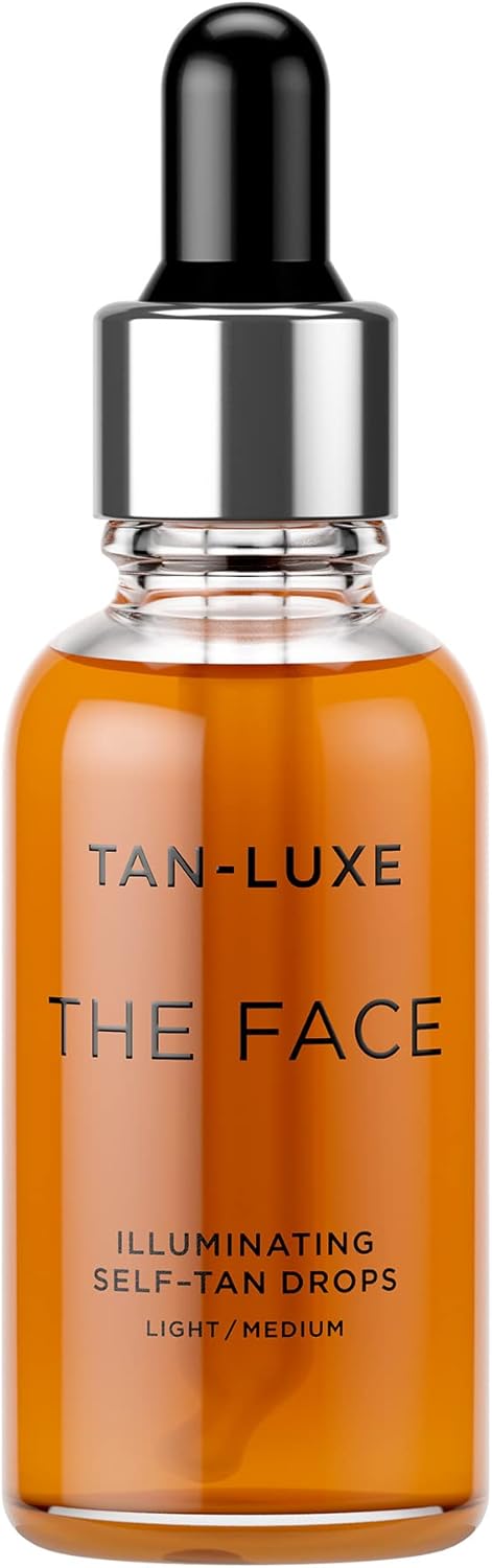 Gotas autobronzeadoras The Face de Tan Luxe, tom medio (30 ml)