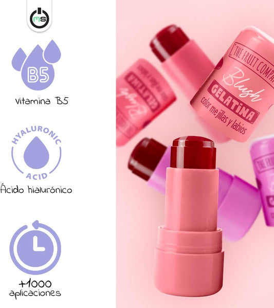 Blush para labios e bochechas Framboesa - The Fruit Company