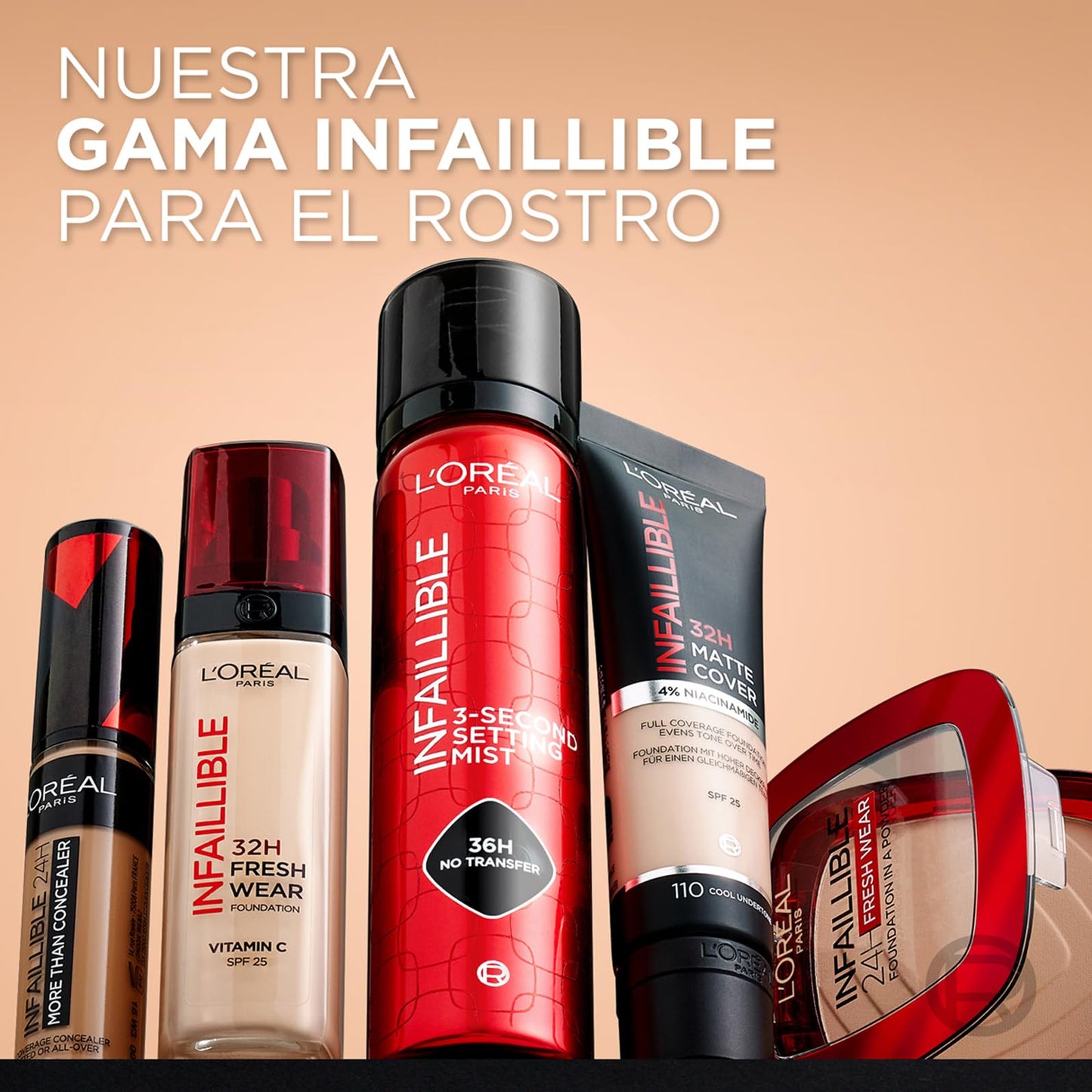 L'Oreal Paris - Base de maquiagem liquida Infaillible