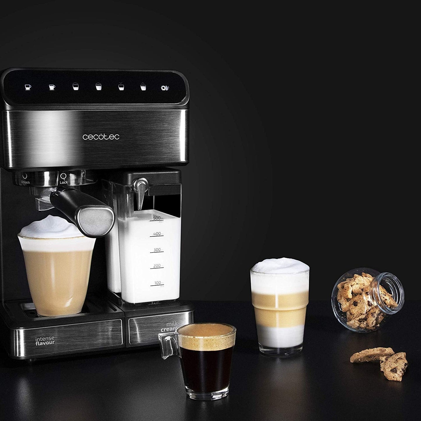 Cecotec Cafeteiras semi-automáticas Power Instant-ccino