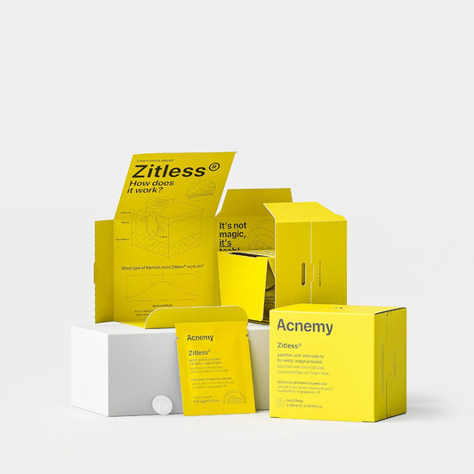 ACNEMY ZITLESS® - Adesivos para espinhas em estágio inicial