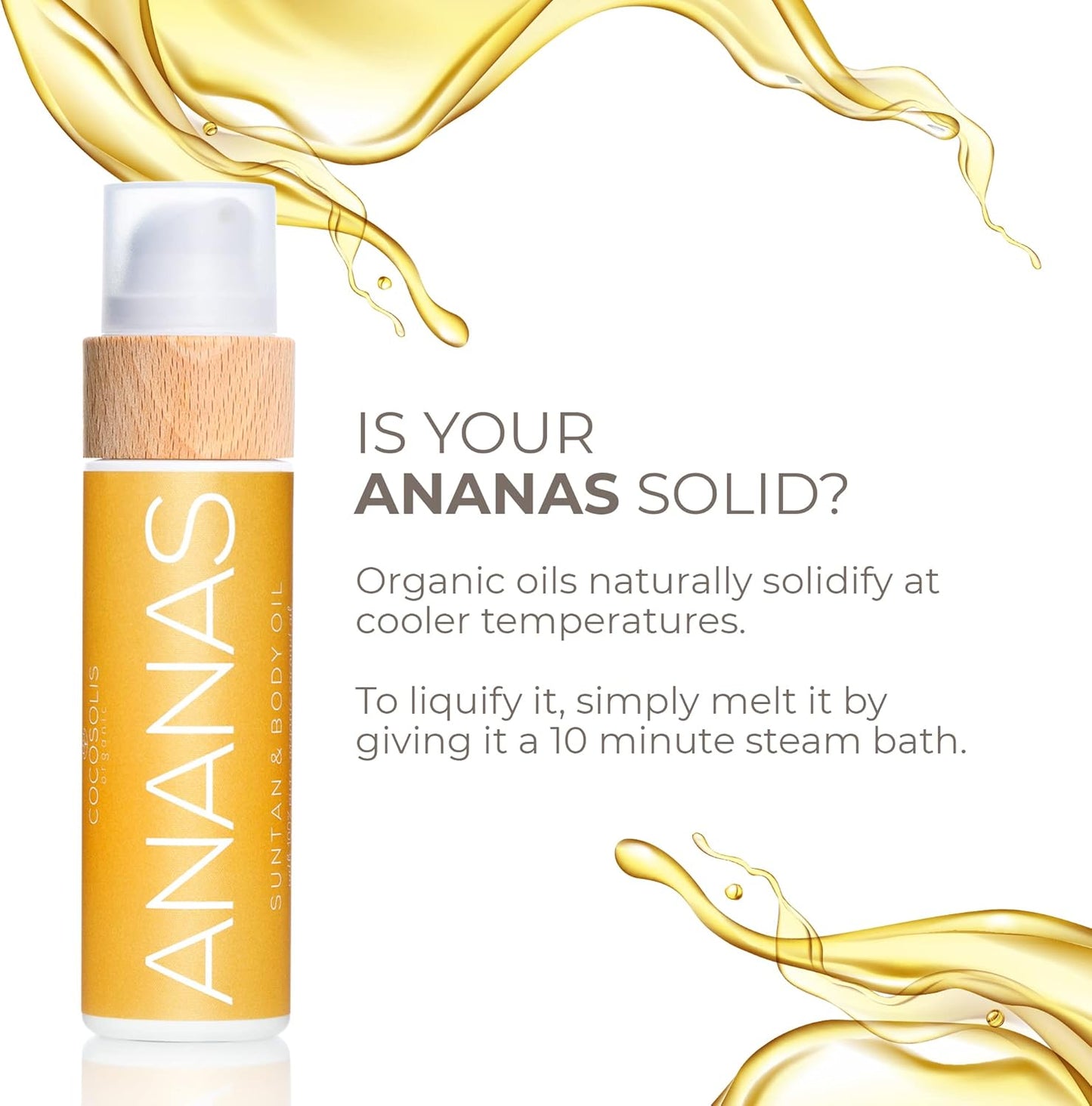 COCOSOLIS ANANAS Acelerador de bronzeamento (200 ml)