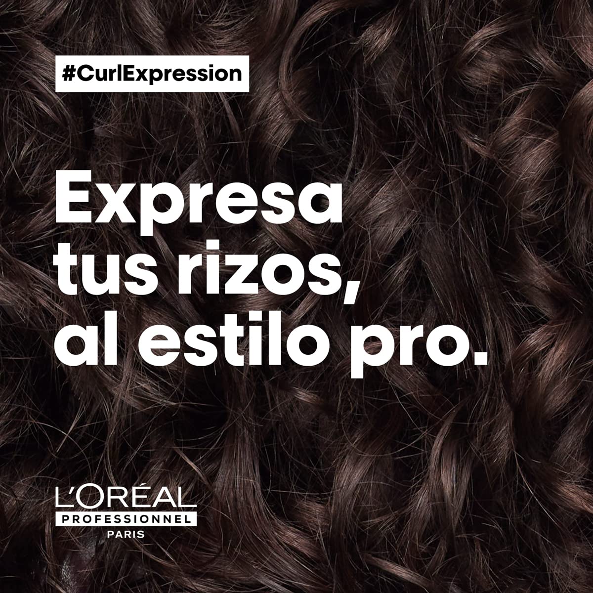 L'Oréal Professionnel, Shampoo Creme de Limpeza Intensamente Hidratante, Sem Sulfato, Para Todos os Tipos de Cachos e Ondas, Curl Expression, SÉRIE EXPERT, 300 ml