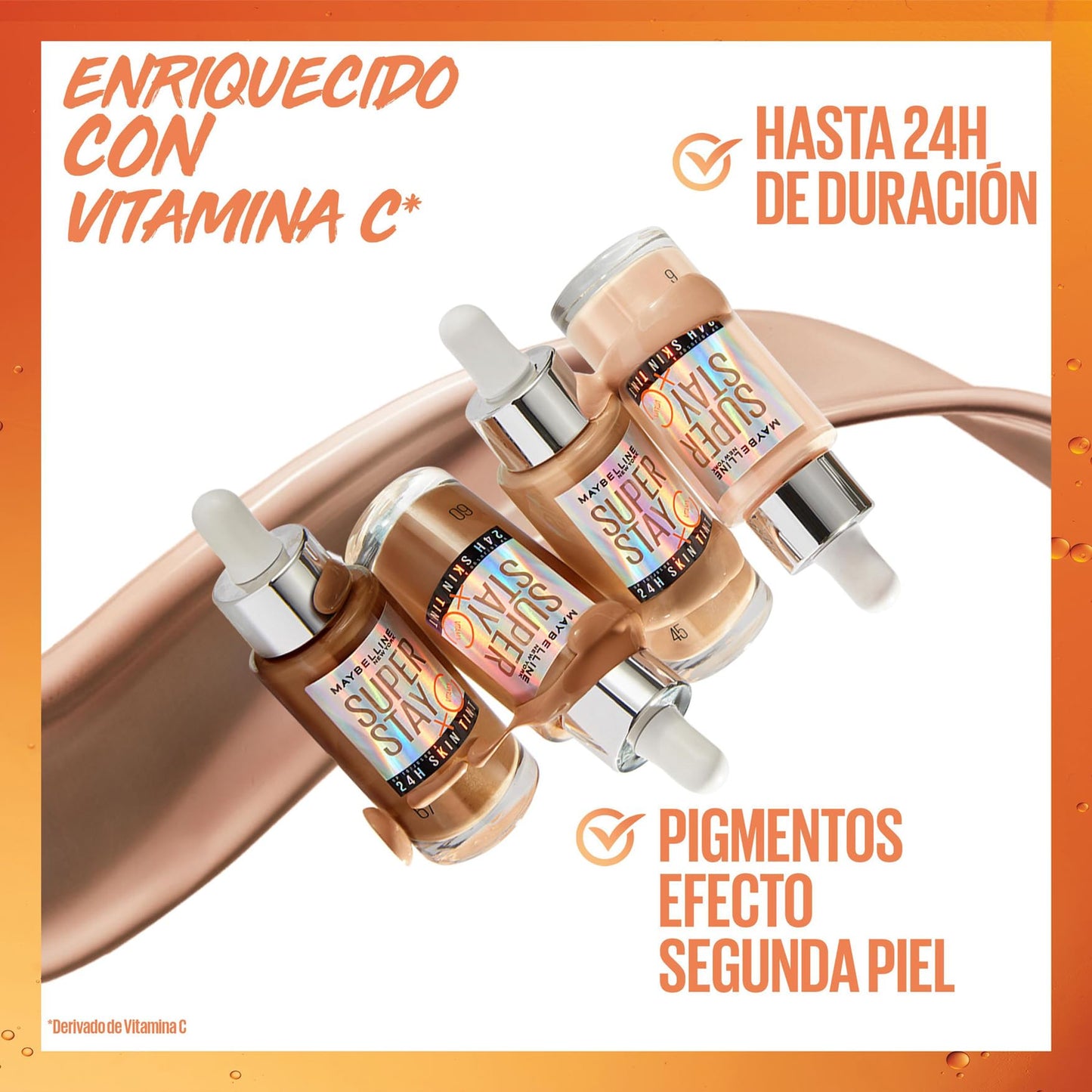 Base Maybelline Superstay 24h Skin Tint - Cobertura Perfeita