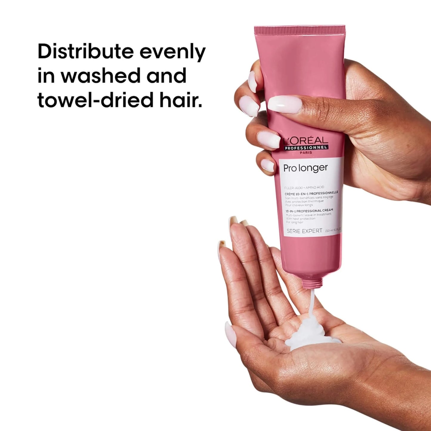 L’Oréal Professionnel, Creme Reparador 10 em 1 para Cabelos Longos com Pontas Finas, Pro Longer, 150 ml