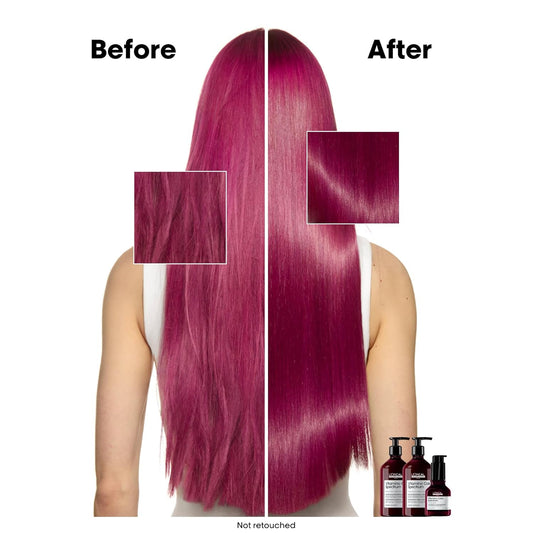 L'Oréal Professionnel, Glass Shine Professional Shine Serum, Anti-frizz, Protetor Térmico, Até 10 lavagens, Sem Enxágue, Para todos os tipos de cabelo, Vitamino Color Spectrum, Série Expert, 50ml