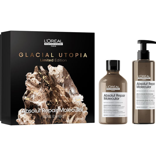L'Oréal Professionnel Duo Chest, Rotina de Reparo e Fortalecimento em Nível Molecular, para Todos os Tipos de Cabelo Danificado, Absolut Molecular Repair