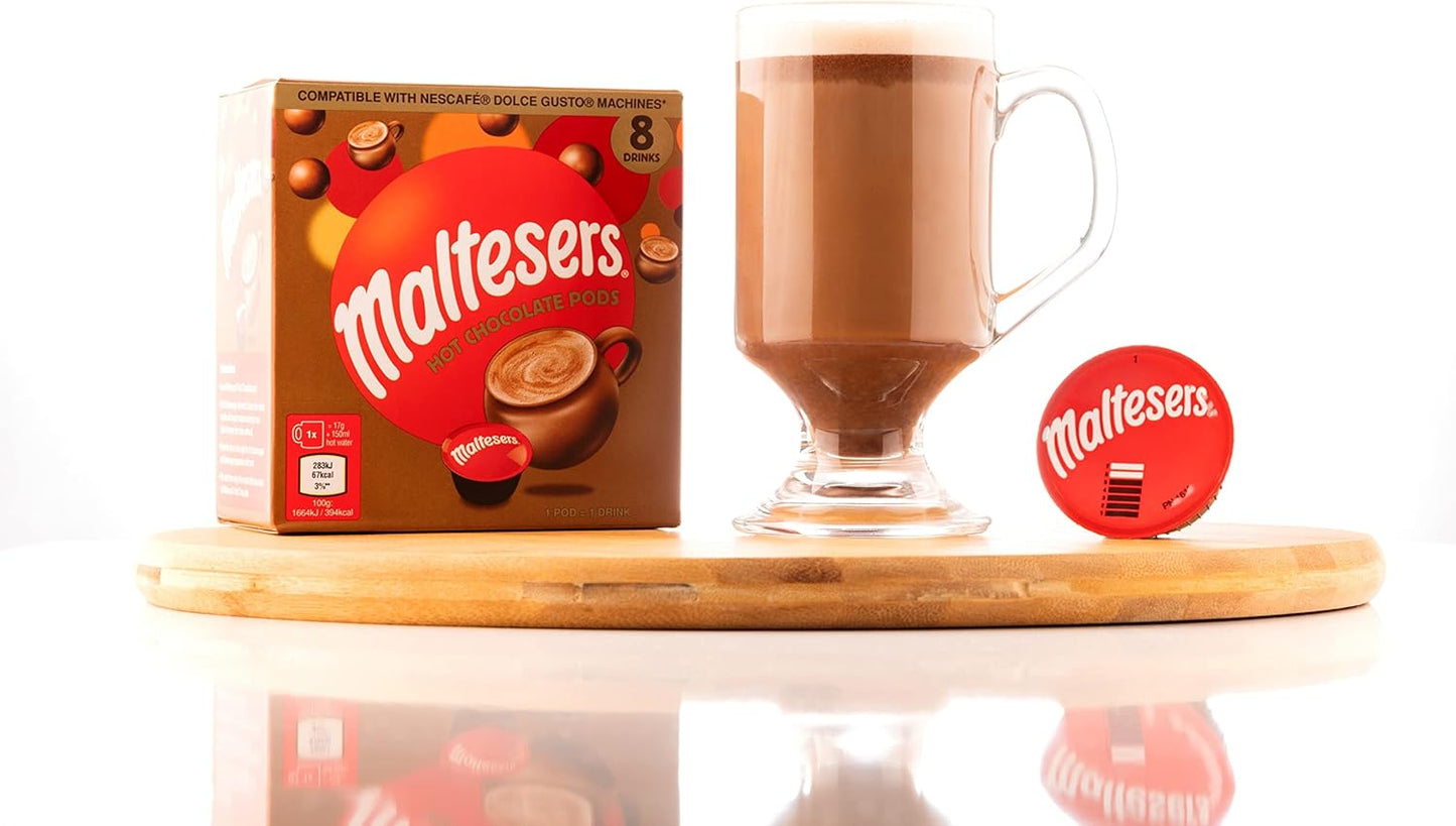 Cápsulas de Chocolate Quente Compatíveis  - 8 Unidades