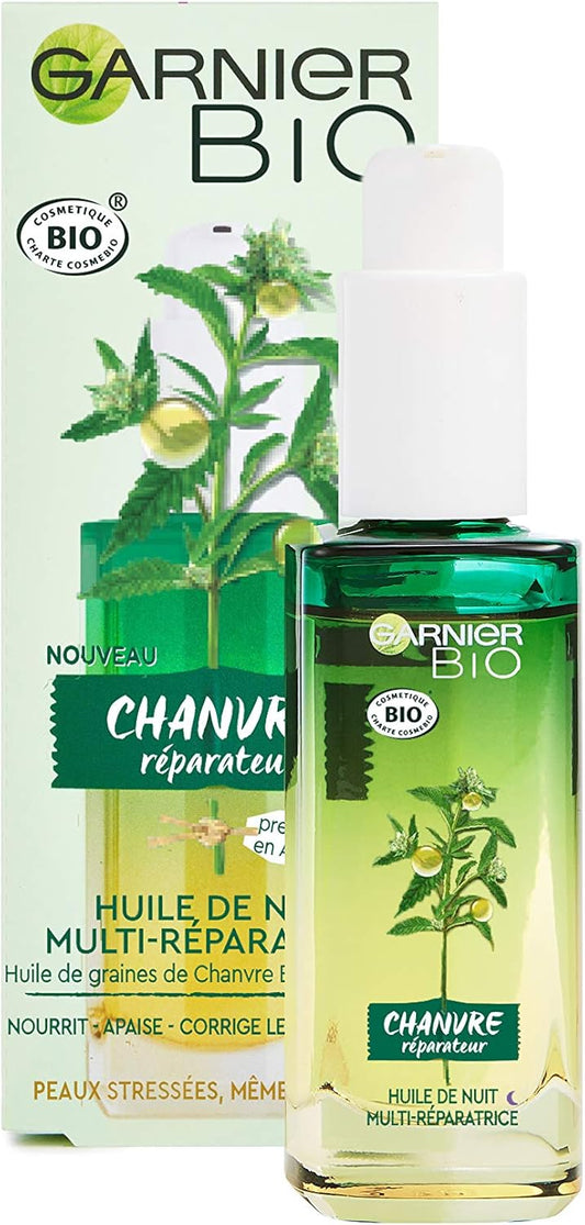 Garnier Bio - Óleo reparador de rosto com Vitamine E - 30 ml