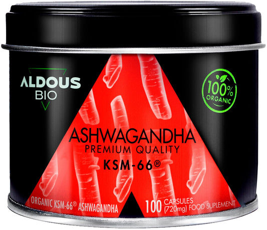 Suplemento de Ashwagandha com pimenta preta