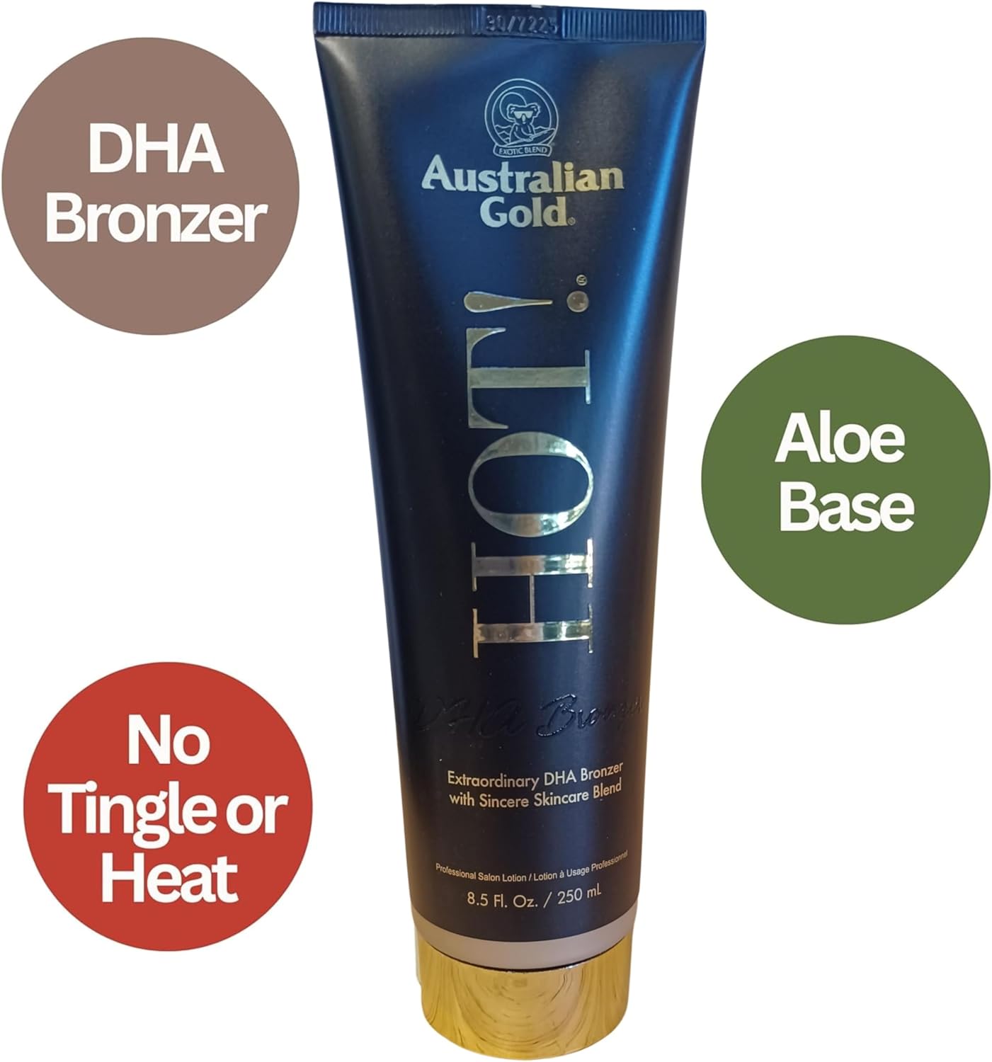 Australian Gold Hot! Black Intensifier Anti-Idade com Autobronzeadores 250ml