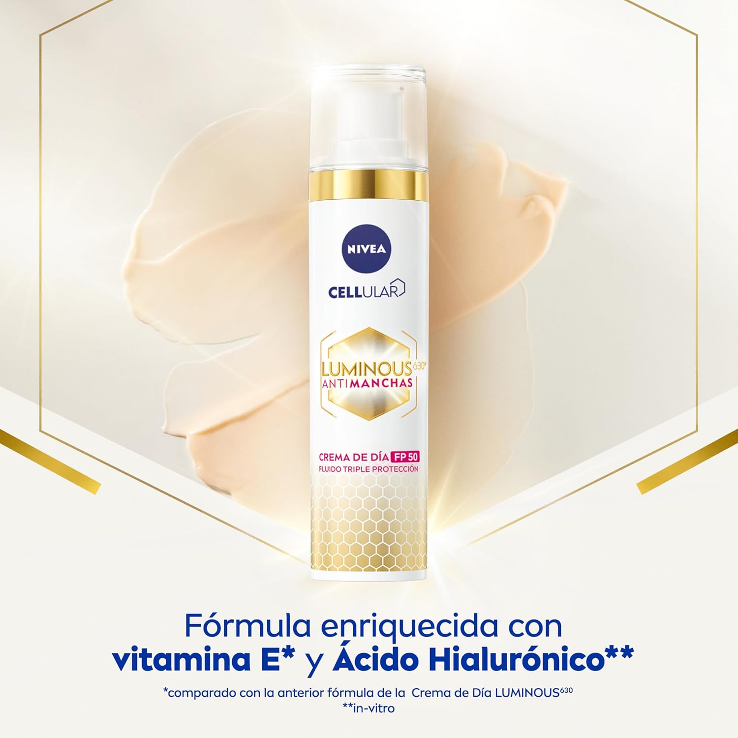 Pacote de presente NIVEA antimancha com creme de dia, creme de noite, soro, contorno de olhos e creme para as mãos, ideal para cuidados da pele