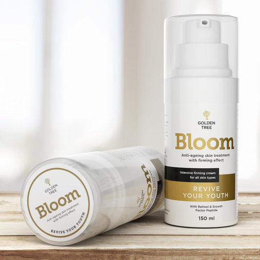 Creme Hidratante Corporal Golden Tree Bloom, Antienvelhecimento, Dia e Noite