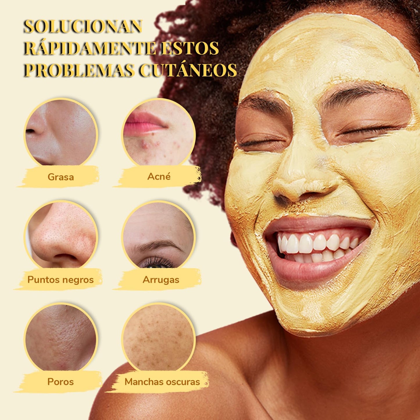 ANAiRUi Máscaras faciais purificantes para remover cravos e manchas