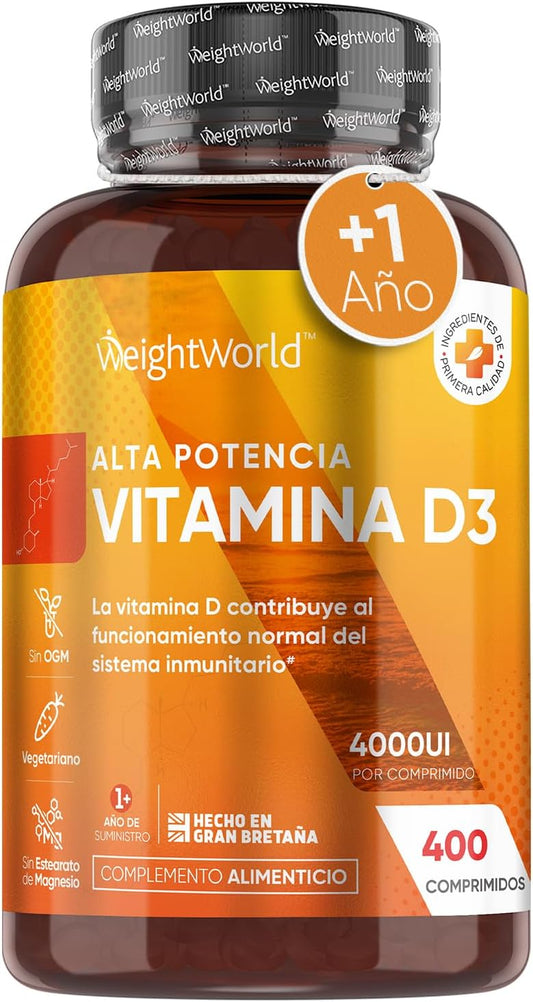 Vitamina D3 4000 UI Suplemento Alimentar