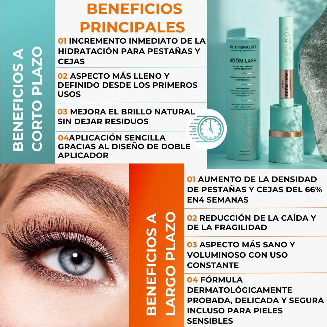 Boom Lash: Crescimento e Nutrição de Sobrancelhas e Cílios