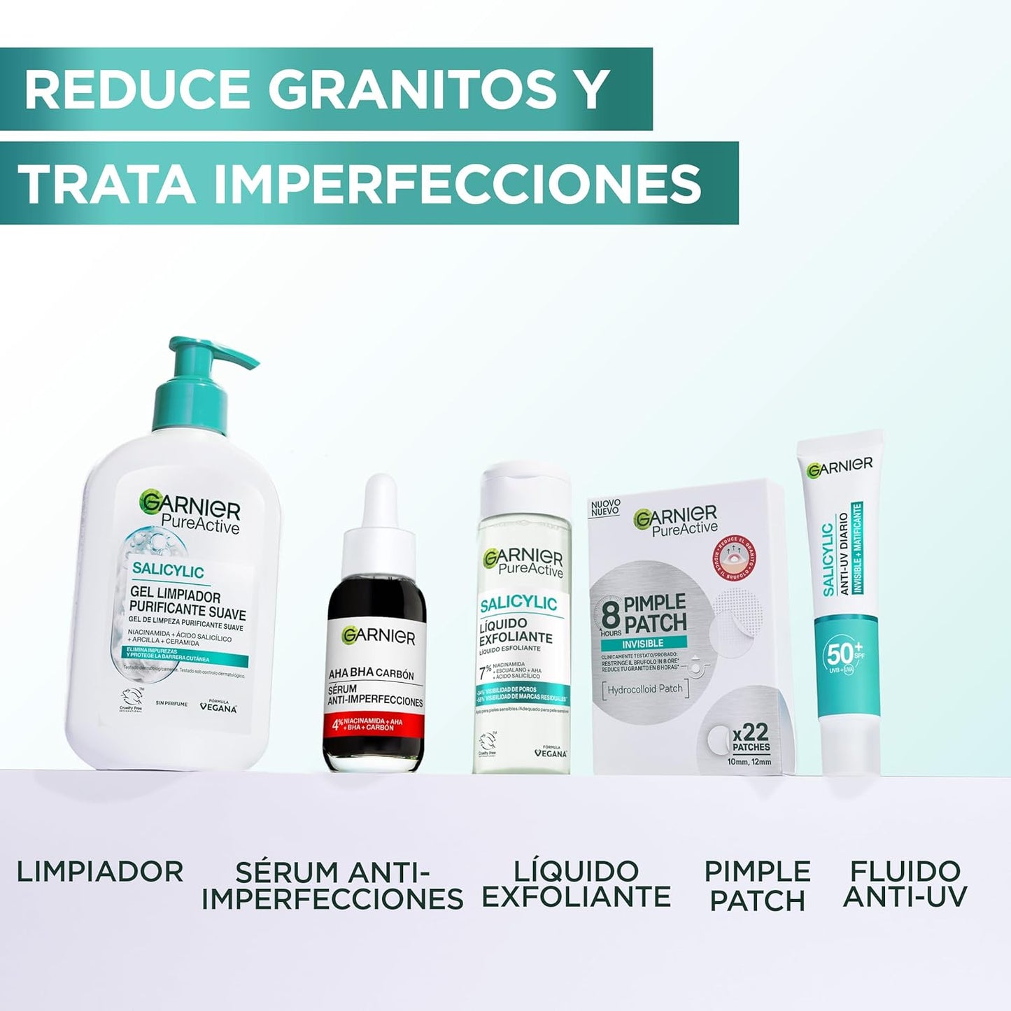 Patches Hidrocoloides para Acne Garnier - Tratamento Rapido
