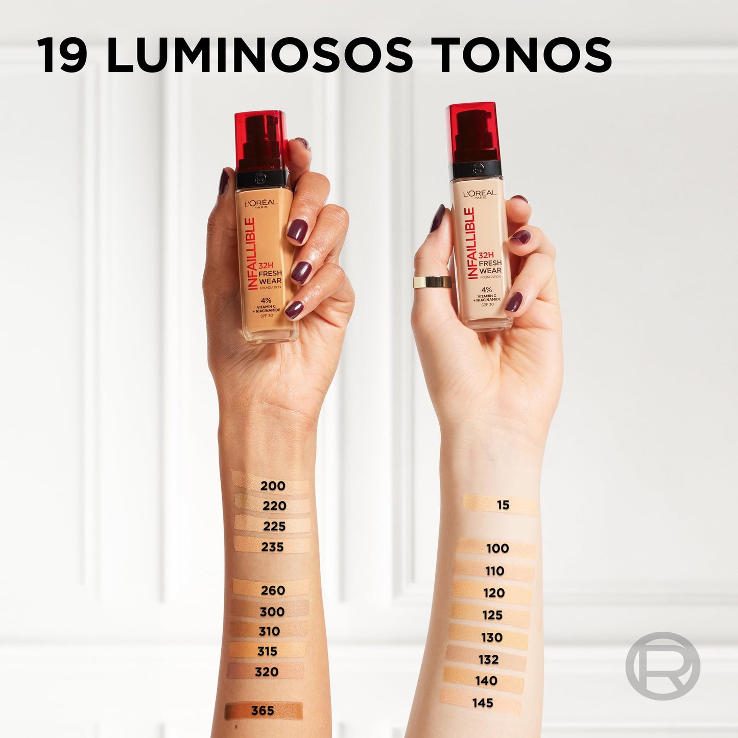 L'Oreal Paris - Base de maquiagem liquida Infaillible