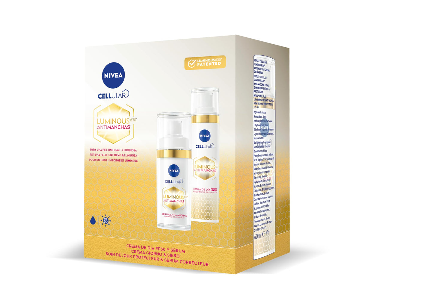 NIVEA Cellular LUMINOUS 630 Pack antimanchas, tratamento avançado