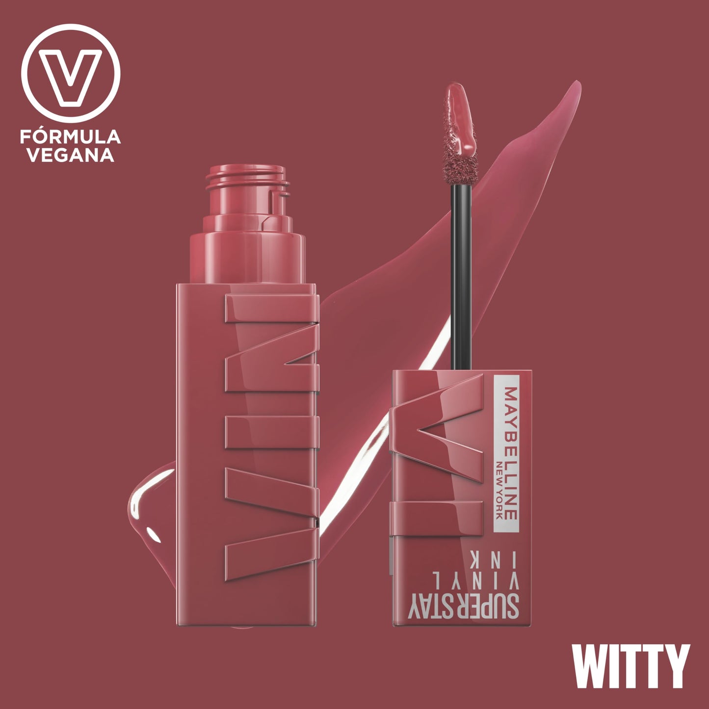 Batom Efeito Vinil Maybelline - Super Stay Vinyl Ink