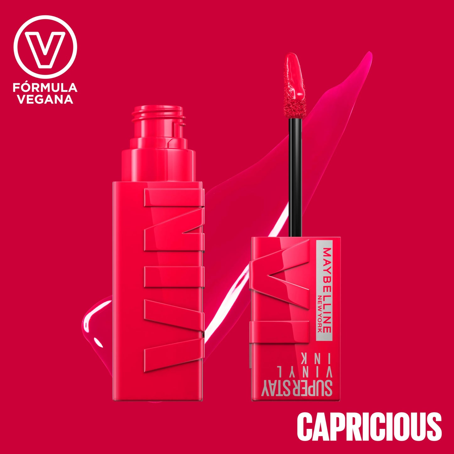 Batom Efeito Vinil Maybelline - Super Stay Vinyl Ink