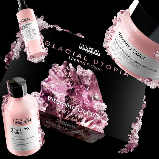 L'Oreal Professionnel Cofre Trio, protetor de cor para cabelos tingidos, cor de vitamino