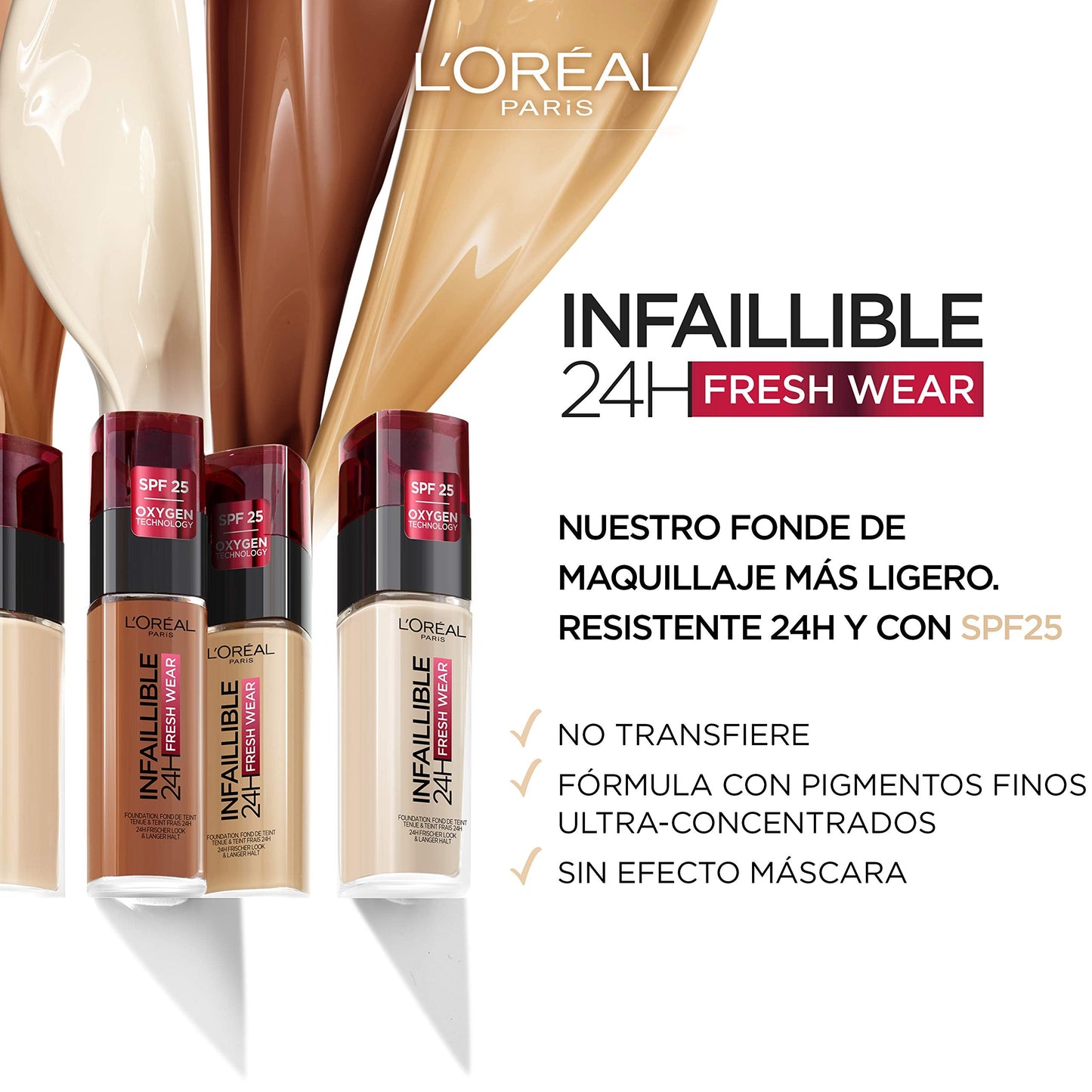 L'Oreal Paris - Base de maquiagem liquida Infaillible