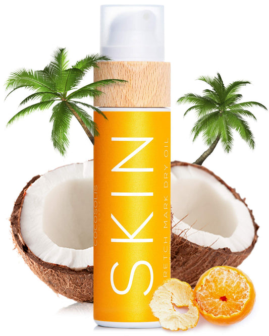 COCOSOLIS Bio Oil Antiestrias com óleo de amêndoas e tangerina
