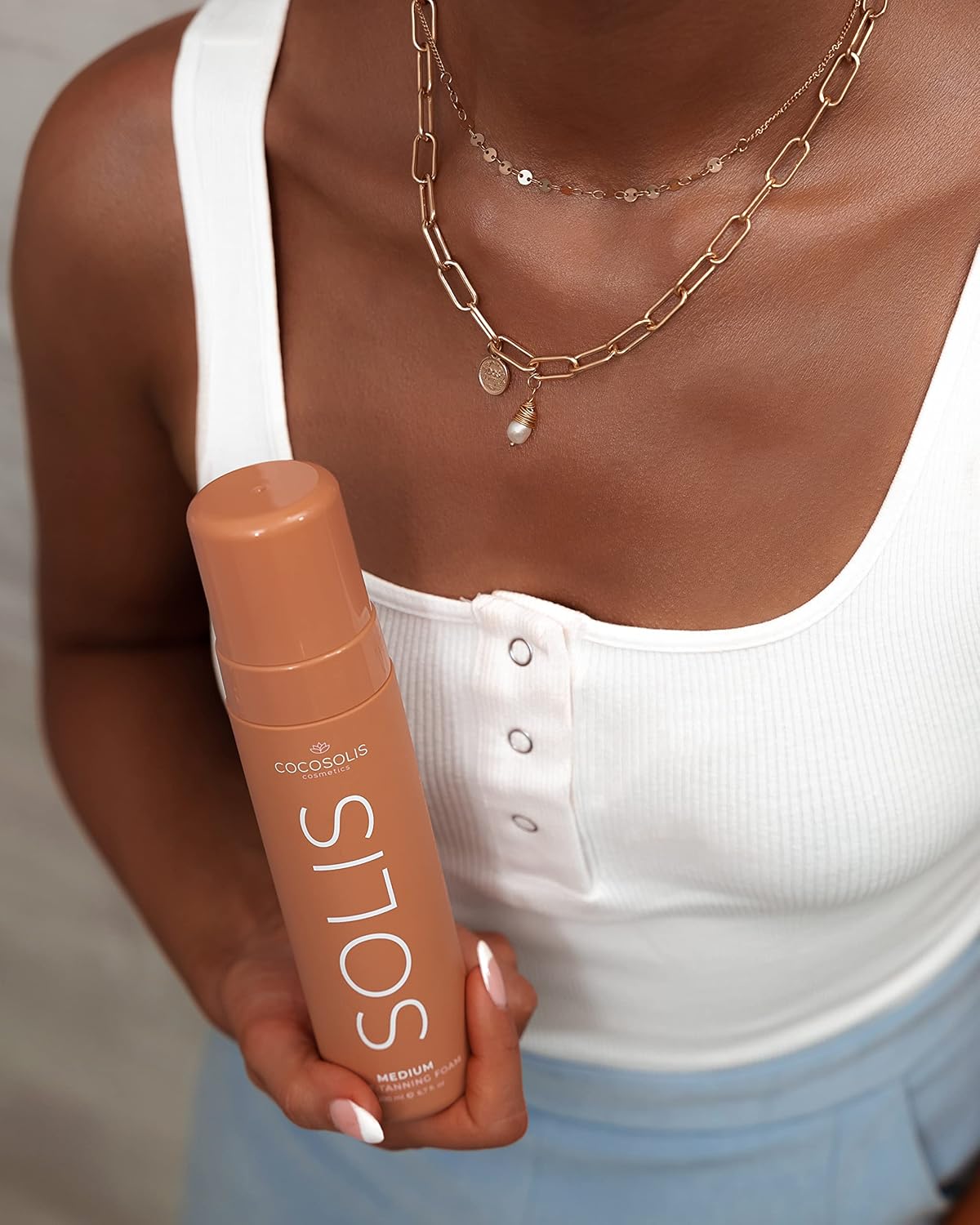 COCOSOLIS SOLIS Medium Loção autobronzeadora para rosto e corpo 200ml