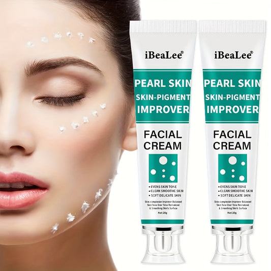 Creme de esqualano para hiperpigmentacao aplicado na pele facial, promovendo tom uniforme e suavidade na textura