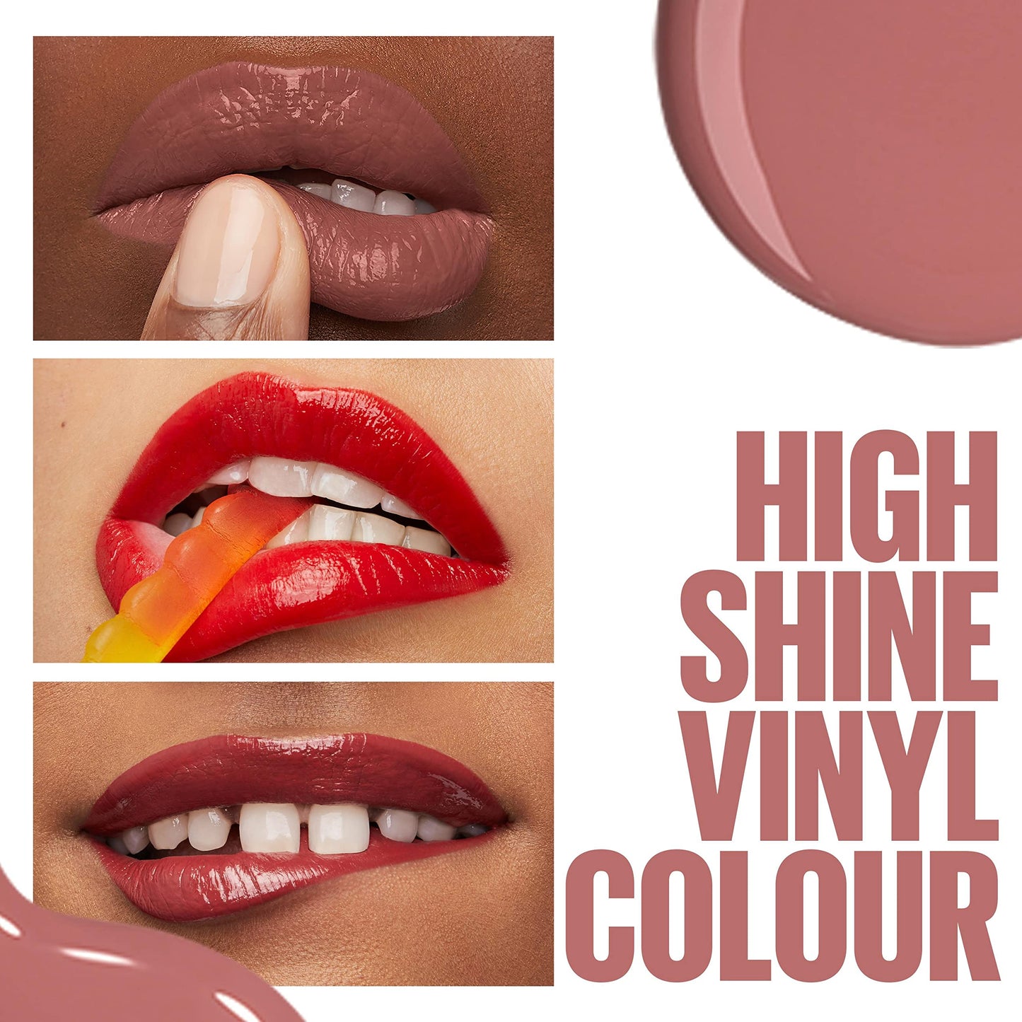 Batom Efeito Vinil Maybelline - Super Stay Vinyl Ink