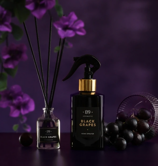 CONJUNTO: Fragrância para casa e spray ambiente AROMATIC•89•