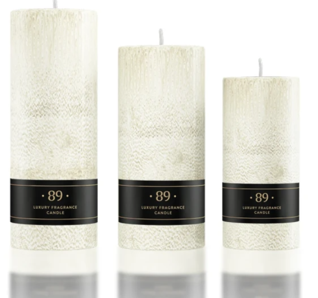 Vela de cera de palma (redonda) AROMATIC•89•