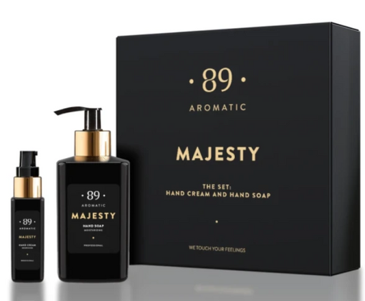 CONJUNTO: Sabonete e creme para as mãos AROMATIC•89•