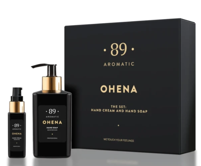CONJUNTO: Sabonete e creme para as mãos AROMATIC•89•