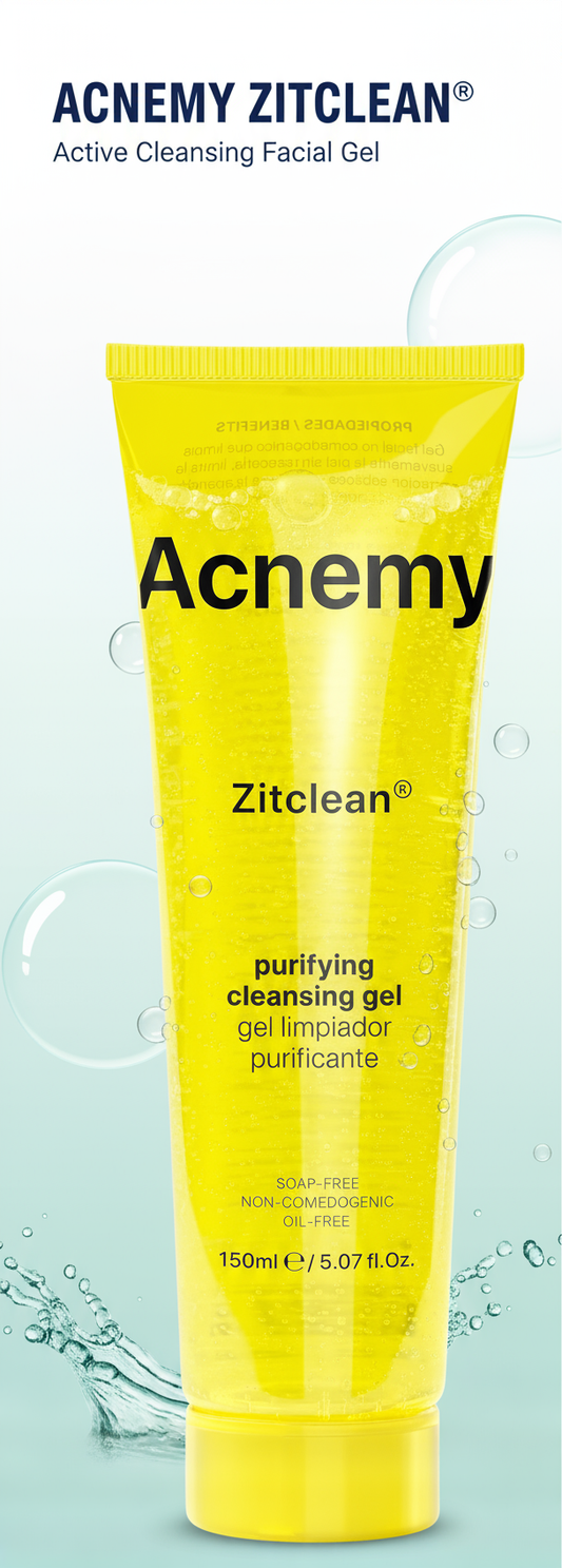 Banner ACNEMY ZITCLEAN® - Com produto real