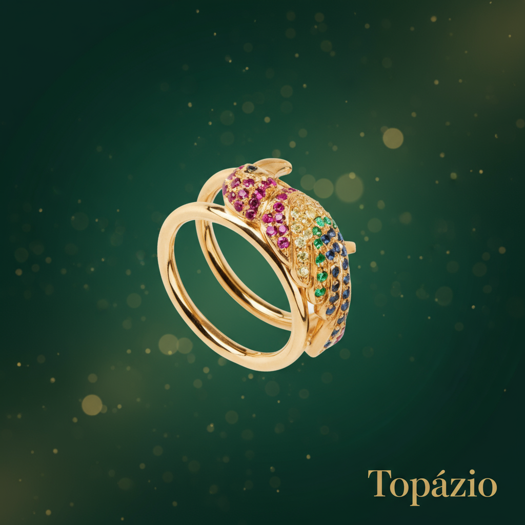 Banner Anel Amazonia de Luxo Topázio