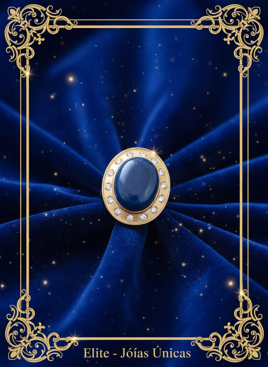 Banner Anel Elite - Lápis Azuli - Elite - Jóias Únicas