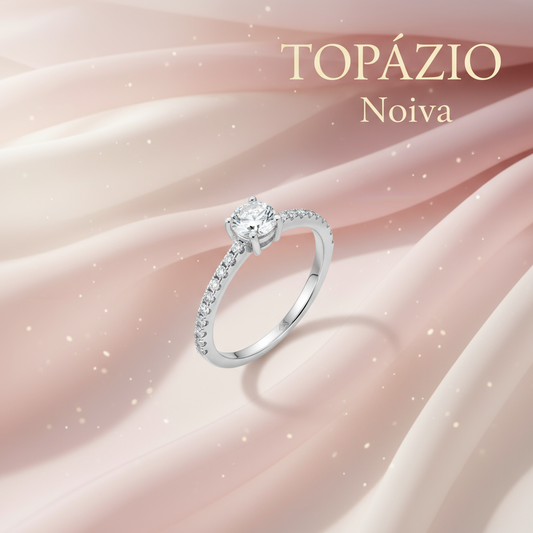 Banner Anel Solitário Promise - Noiva - Topázio
