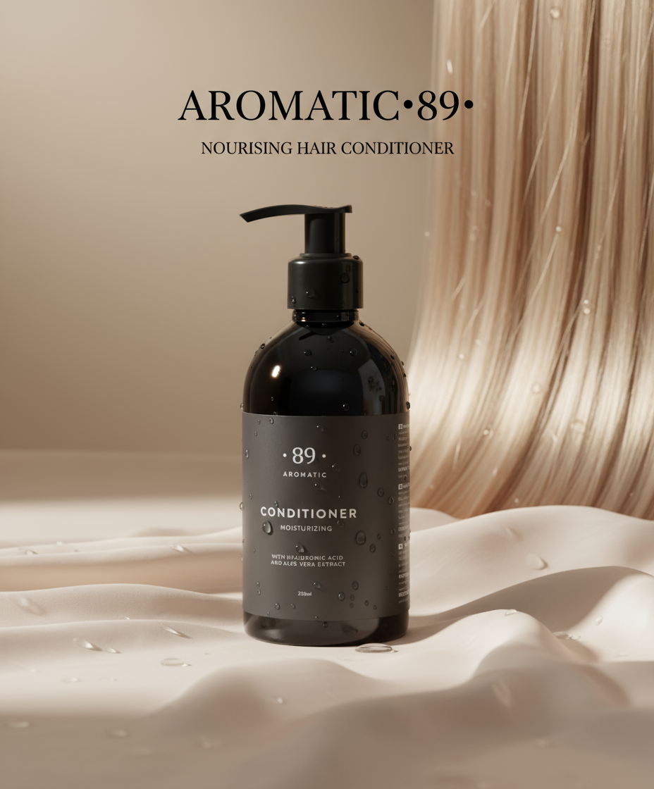 Banner AROMATIC•89• Condicionador Nutritivo de Cabelo