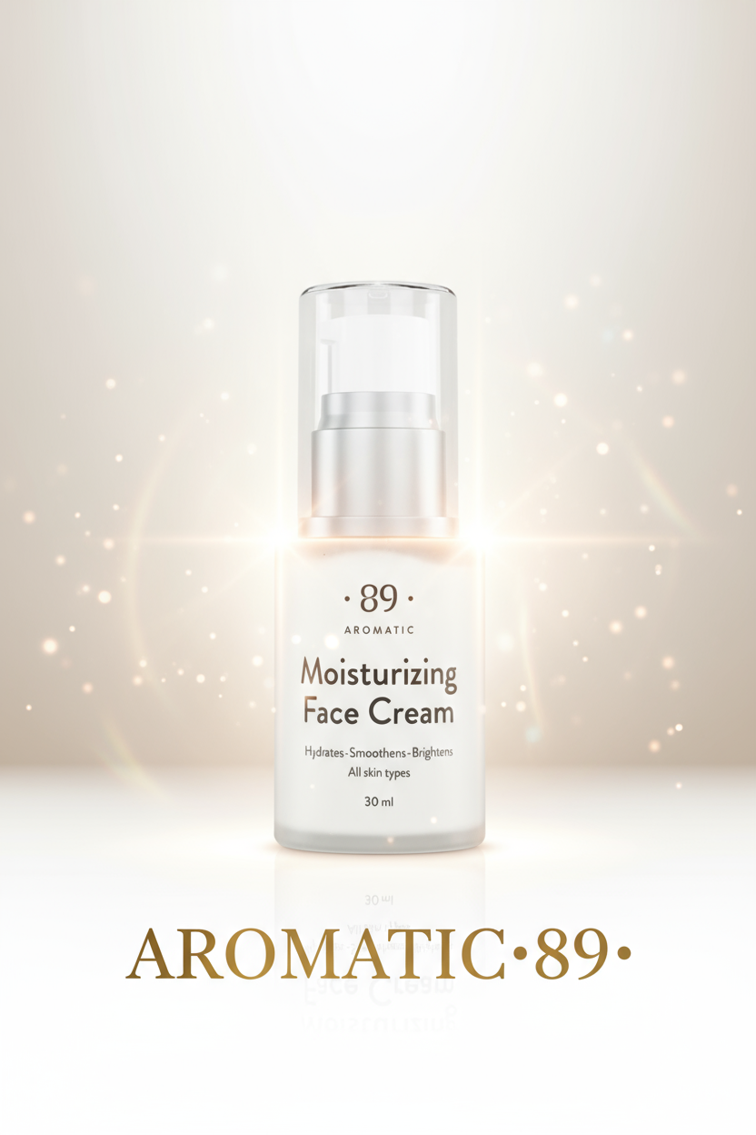 Banner AROMATIC•89• Creme Hidratante para o Rosto