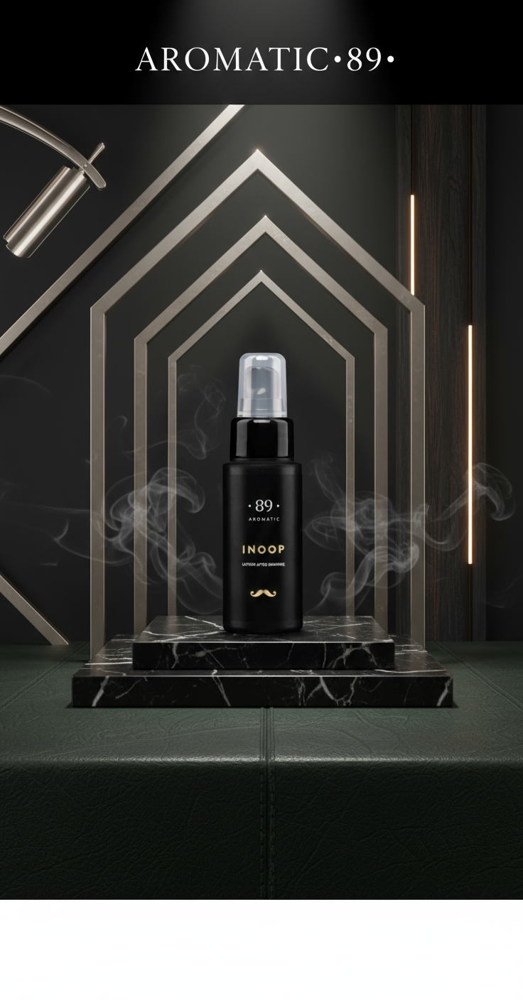 Banner AROMATIC•89• Loção Pós-Barba