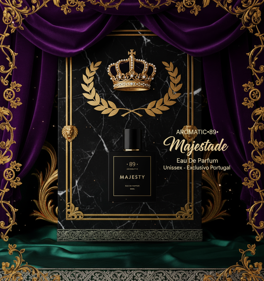 Banner AROMATIC•89• Majestade Eau De Parfum Unissex - Exclusivo Portugal