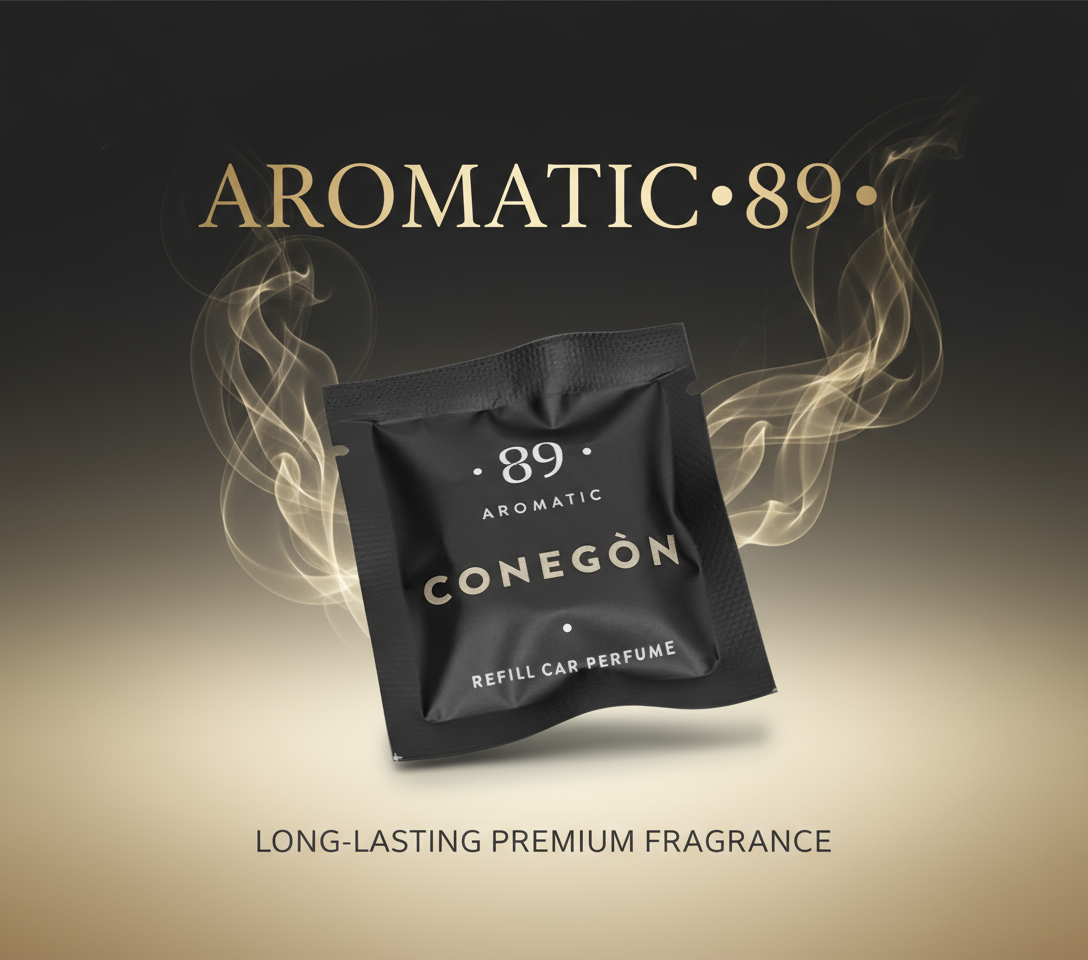 Banner AROMATIC•89• Recarga Clipe de Ventilação para Carro